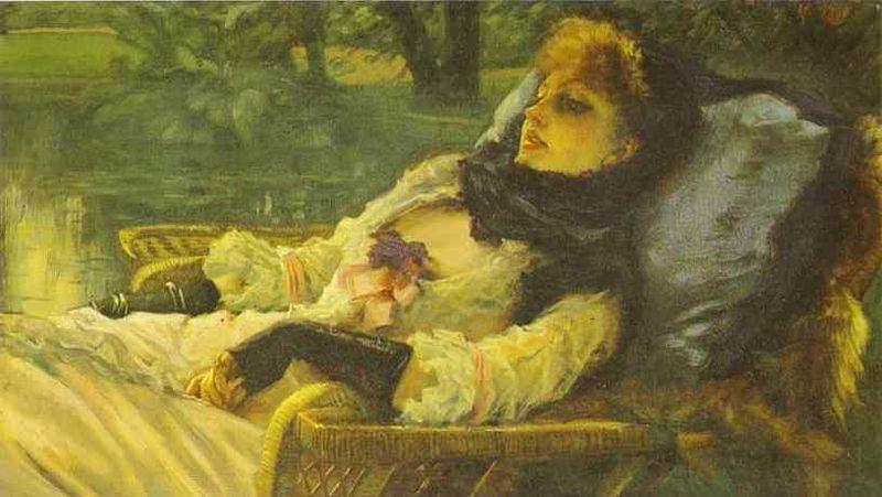 James Tissot The Dreamer Germany oil painting art